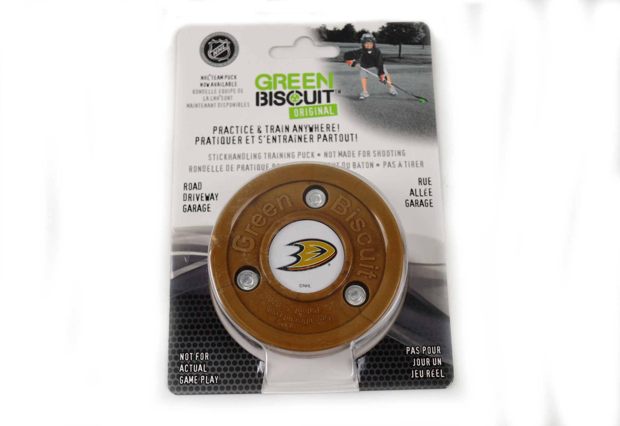 Green Biscuit Puk Green Biscuit NHL Anaheim Ducks
