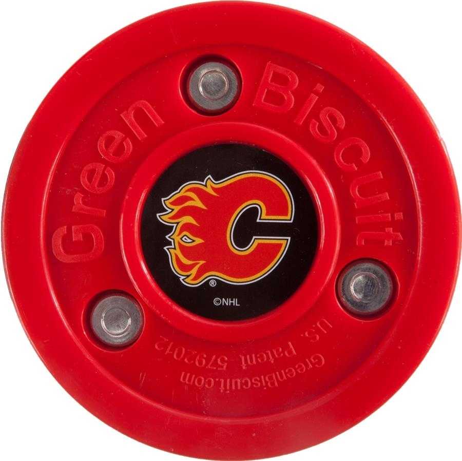 Green Biscuit Puk Green Biscuit NHL Calgary Flames