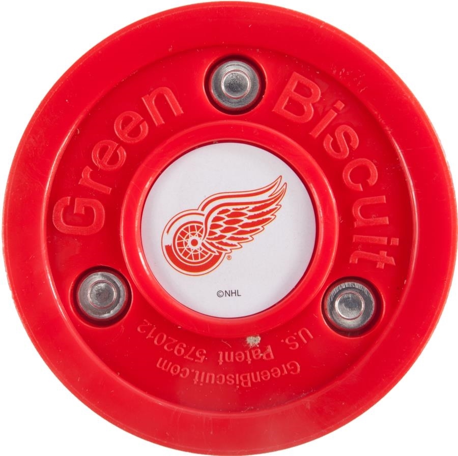 Green Biscuit Puk Green Biscuit NHL Detroit Red Wings