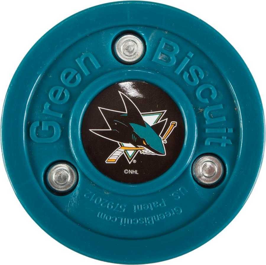 Green Biscuit Puk Green Biscuit NHL San Jose Sharks