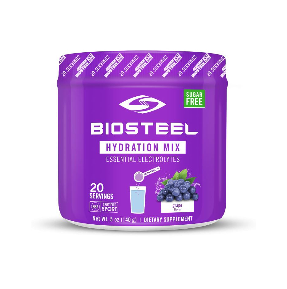 Biosteel Iontový nápoj Biosteel Grape Hydration Sports Drink (140g)